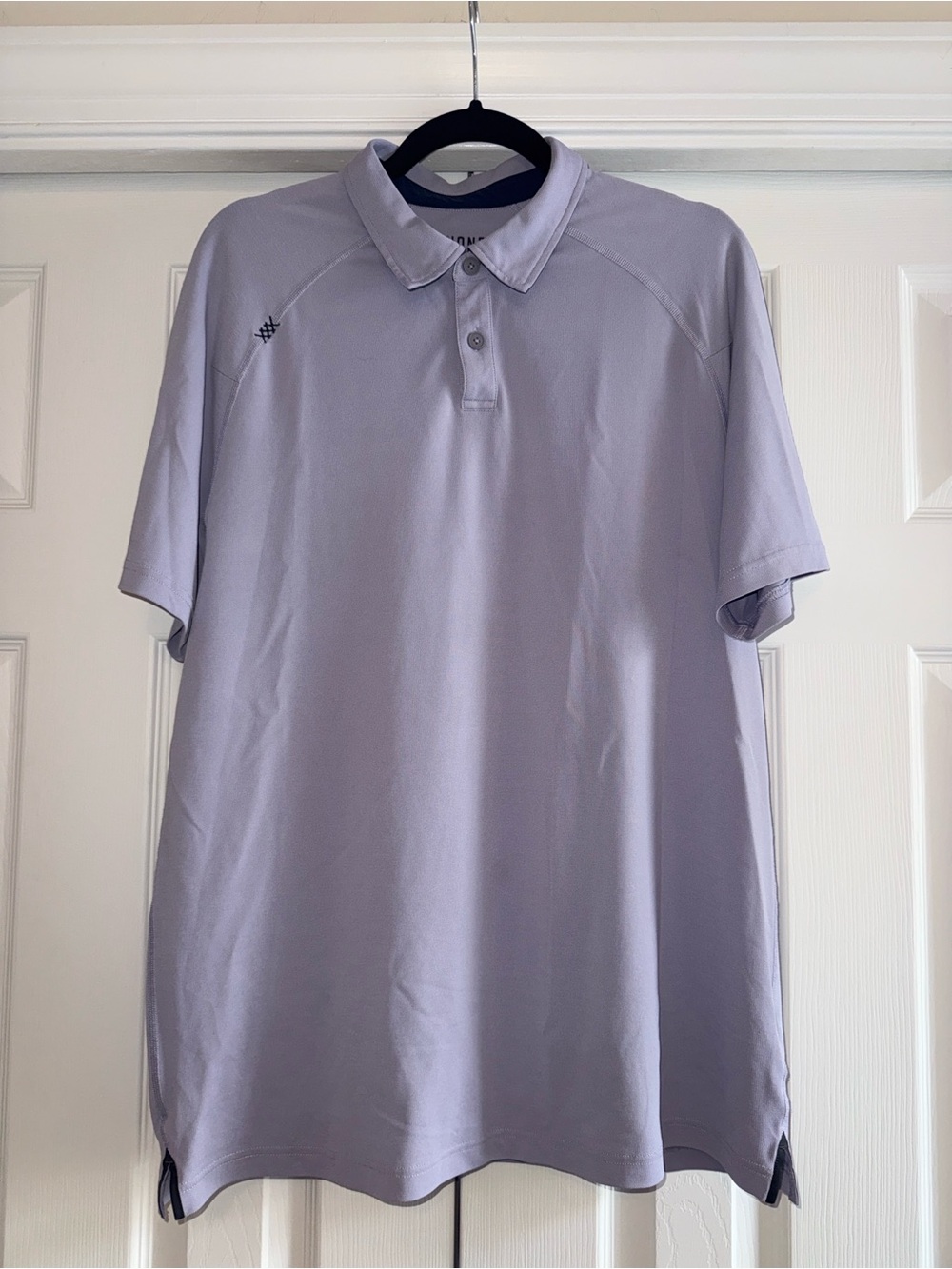 Rhône Men’s Delta Lavender Short Sleeve Polo size Large - Picture 7 of 7